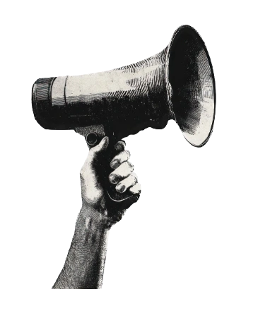 Megaphone Hand